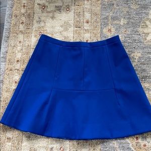 Cobolt blue a line skirt